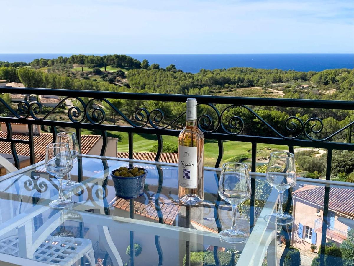 T3 Vue Mer Exceptionnelle Au Domaine Fregate Bandol Saint-Cyr-sur-Mer Dış mekan fotoğraf